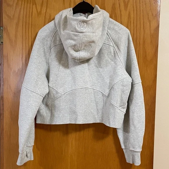 Lululemon Scuba Oversized Half-Zip Hoodie Gray - Picture 7 of 11